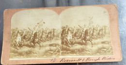 Photography > Stereoscopes - Side-by-side Viewers PRESIDENT ROSSVELT RIDERS - Stereoscopi