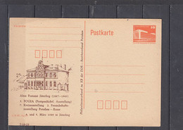 GERMANIA  Rep. Democratica   1989 .  Altes Postamt Juterbog  - Postkarte - Privé Postkaarten - Ongebruikt