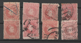 1901-1905 Ficha Alfonso XIII Tipo Cadete Ed243 - Used Stamps