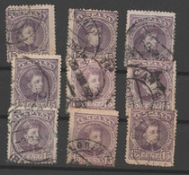 1901-1905 Ficha Alfonso XIII Tipo Cadete Ed245 - Used Stamps