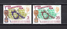 GILBERT ET ELLICE  N° 120 + 121  NEUFS SANS CHARNIERE COTE  2.50€   FOOTBALL - Isole Gilbert Ed Ellice (...-1979)
