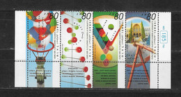 ISRAEL Nº 1207 AL 1210 - Unused Stamps (with Tabs)