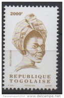 Togo 2004 - Mi. 3367 Série Courante BELLA BELLOW 2000F MNH** - Togo (1960-...)