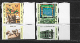 ISRAEL Nº 1252 AL 1253 - Unused Stamps (with Tabs)