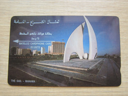 GPT Phonecard, 1BAHN The Sail-Manama, CN On Top, Looks Mint - Bahrein