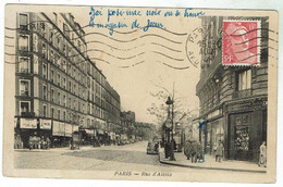 PARIS Rue D'Alésia- Circulée 1948- - Distrito: 14