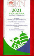 VATICANO - 2021 - Bollettino Ufficiale - Programma Filatelico E Numismatico 2021. - Cartas & Documentos