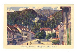 Friesach Kärnten Hauptplatz Mit Ruine Um 1900 Austria Österreich - Friesach