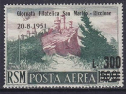 SAN MARINO 1951, Mi# 461, CV €70, Nature, Trees, Architecture, MH - Nuevos