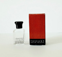 Miniatures De Parfum  TUSCANY De ARAMIS  VIDE   EDT  4.5  Ml  + BOITE - Miniatures Hommes (avec Boite)