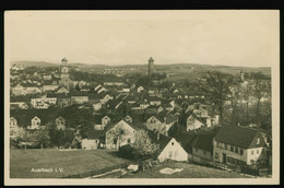Foto AK Um 1930 Ortspartie Aus Der Vogelperspektive, Auerbach Im Vogtland - Auerbach (Vogtland)