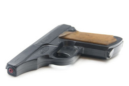 Vintage TOY GUN : FALCON Model 8303 By Edison Giocattoli Rare - L=13cm - 19??s - Keywords : Cap - Cork - Rifle - Dart - Armes Neutralisées