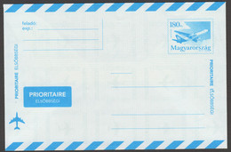 BOEING 737 MALÉV Airplane Airliner 2002 Hungary AIR MAIL PAR AVION Postal Stationery 180 Ft Cover Letter Envelope - Briefe U. Dokumente