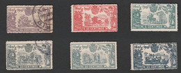 1905 Quijote 257 A 261 + 263 - Used Stamps