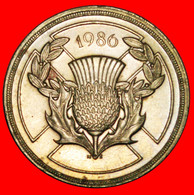 • THISTLE: GREAT BRITAIN ★ 2 POUNDS 1986! LOW START ★ NO RESERVE! - Maundy Sets & Gedenkmünzen