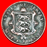 Delcampe - • GREAT BRITAIN (1841-1861): JERSEY ★ 1/26 SHILLING 1841! LOW START ★ NO RESERVE! - Jersey