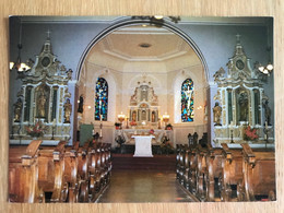 Eglise De Biding Grostenquin Freyming Merlebach Puttelange-aux-lacs Forbach Autel Rénové En 1986 Oeuvre De WALASTER - Puttelange