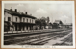 Saint-Avold La Gare Vue Des Voies - Saint-Avold