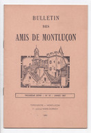 Bulletin Des Amis De Montluçon N° 18, 1967, L'affaire De Glozel, Hérisson, André Guy Et Gilbert Martin - Bourbonnais