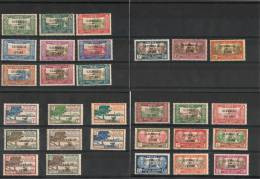 WALLIS ET FUTUNA Timbres * Années 1930-38  Côte 54 € - Unused Stamps