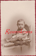 Oude Foto Enfant Bebe Baby Studio Cabinet Jos. VAN MACKELBERGHE - Rue Ferdinand Nicolay Ougrée Old Photo - Non Classificati