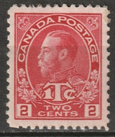 Canada 1916 Sc MR3b  War Tax MNH** Die I Rose Red - Sellos De Impuesto De Guerra