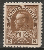 Canada 1916 Sc MR4  War Tax MNH** Die II - Kriegssteuermarken