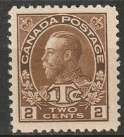 Canada 1916 Sc MR4  War Tax MNH** Die II Minor Gum Marks - Kriegssteuermarken