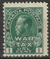 Canada 1915 Sc MR1  War Tax MNG(*) - War Tax