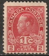 Canada 1916 Sc MR3  War Tax MH* Die I - Sellos De Impuesto De Guerra