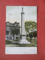 Tuck Series Soldiers Monument    Janesville   Wisconsin   Ref  5010 - Janesville