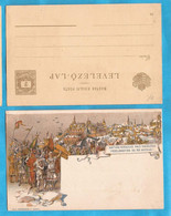 23-06 UNG  UNGARN UNGHERIA POSTKARTE  MILITARI  TRACHTEN  KOENIG MATIAS PROKLAMATION - Postmark Collection