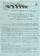 JCR , Publicité Politique, Parti Communiste Français , 49 , LES PONTS DE CE ,1989, Frais Fr 1.65 E - Werbung