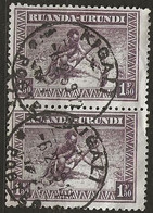 Timbre Ruanda Urundi Belle Obliteration Kigali - Used Stamps