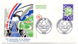 FDC--1978-- 15ème  Anniv  Aménagement Du Territoire       --cachet  PARIS --75 - 1970-1979