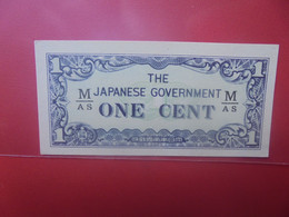 JAPON (MILITAIRE) 1 Cent M/AS Peu Circuler - Japón