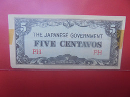 JAPON (MILITAIRE) 5 Centavos PH Circuler - Japón