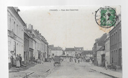 62   FRUGES  RUE DES CASENES ANIMEE    BON ETAT   2 SCANS - Fruges