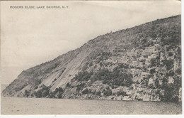 Lake George, Rogers Slide, Used 1909 To Switzerland - Lake George