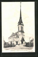 AK Bad Oppelsdorf, Blick Zur Kirche - Sudeten