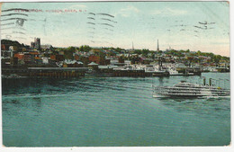 Newburgh, Hudson River, Used 1909 To Switzerland - Hudson River