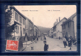 90. Valdoie. Rue De La Gare. Angle Bas Droit Abimé - Valdoie