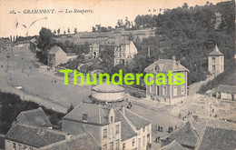 CPA GERAARDSBERGEN GRAMMONT LES REMPARTS - Geraardsbergen