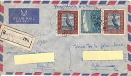 Nepal, Bird, Birds, Circulated Cover To Germany, - Rondini