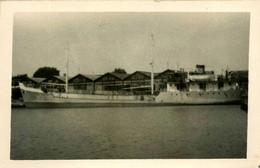 SERVUS Suédois Sverige * Carte Photo * Bateau Cargo Paquebot Commerce Marine Marchande ? Compagnie - Commerce