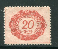 LIECHTENSTEIN- Taxe Y&T N°4- Neuf Avec Charnière * - Strafportzegels