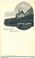 CPA SUISSE English Church Maloja Engadine Berger Et Ses Moutons Rare - GR Grisons
