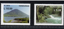 Honduras 2014, Volcanos, 2v, MNH** - Volcanos