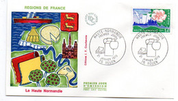 FDC--1978-- Région De France --- Haute Normandie       --cachet  ROUEN --76 - 1970-1979