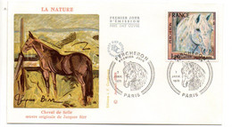 FDC--1978-- Nature --Percheron  ( Cheval  )       --cachet   PARIS --75 - 1970-1979